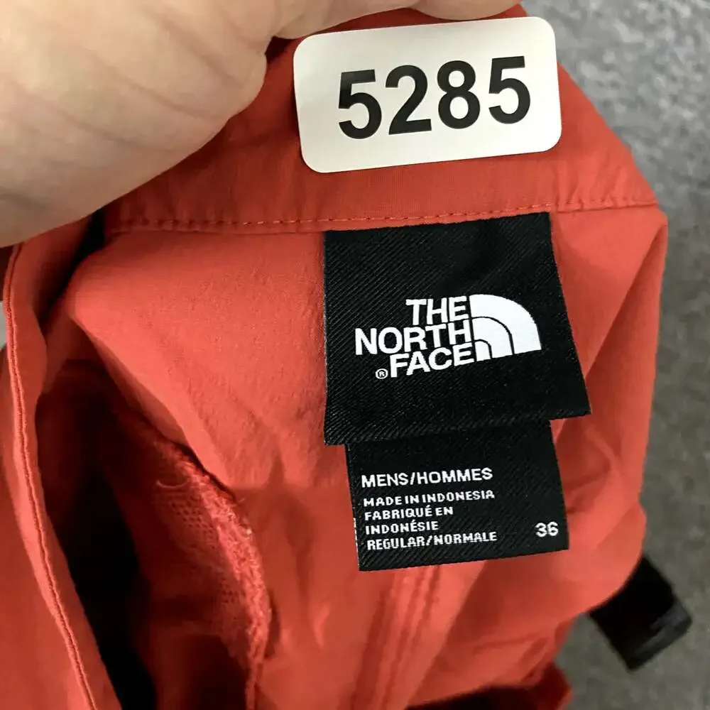 The North Face Men’s Size 36 Orange Nylon Zip Pocket Outdoors Hiking Trail Short